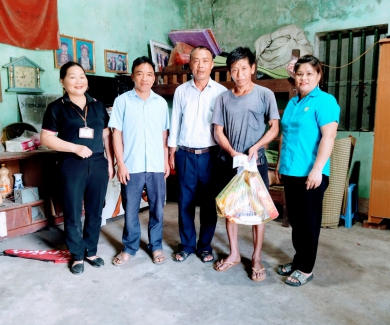 Sáng ngày 24/07/2023 Công đoàn Trường mầm non Tân Lập tổ chức các hoạt động ý nghĩa nhân ngày thương binh liệt sĩ 27/07.