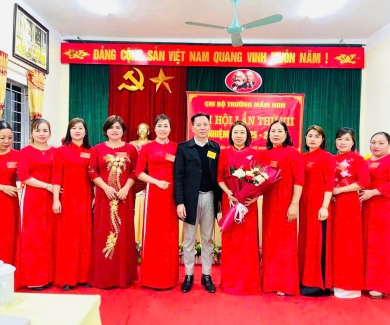 ĐẠI HỘI CHI BỘ TRƯỜNG MẦM NON TÂN LẬP NHIỆM KỲ 2025-2027
